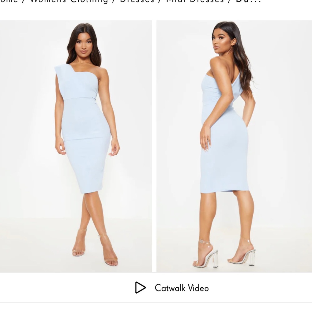 Pretty Little Thing midi dress